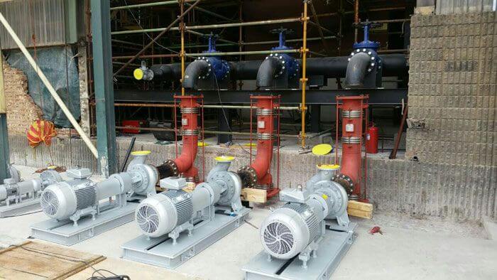 Hot-Water-Pump-Station-at-SAB - Steam Generation